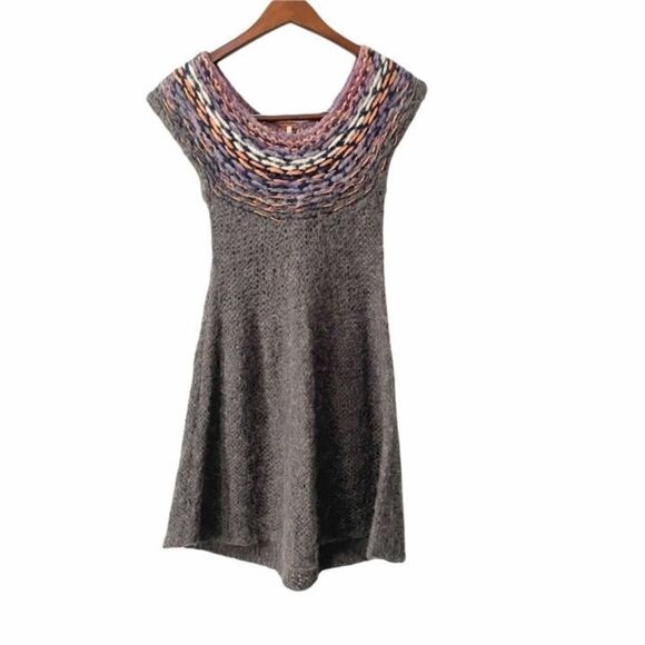 Free People Dresses & Skirts - Free People Alpaca Wool Blend Sweater Dress